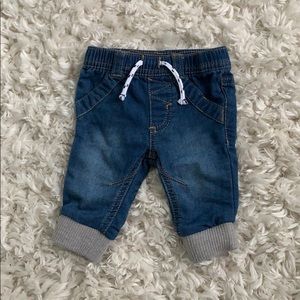 Cat & Jack baby jeans! Size: NB